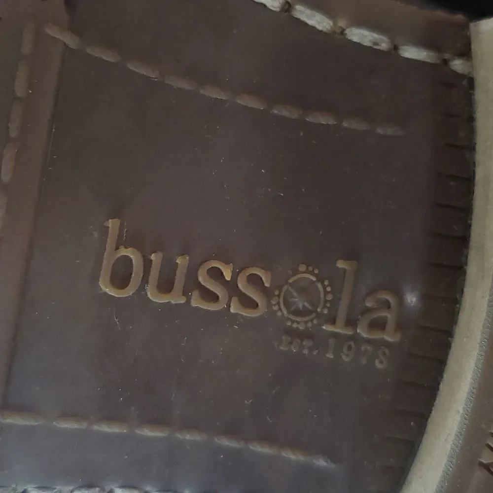 Bussola Suede Leather Chukka Boots Sevilla in Fossil Tan Brown Women EU 39 8 US